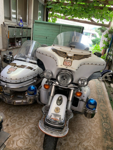 ハーレーダビッドソンサイドカー付中古