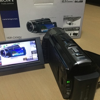 ※週末限定値下❗️【超美品】SONY 　HDR-CX560V　ハンディカムの画像