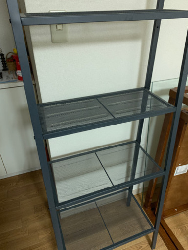 【さらに値下げしました】★シェルフ ユニット グレー IKEA★