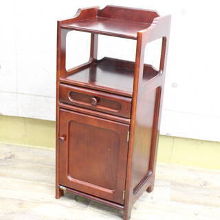 R026)カリモク家具 karimoku 電話台 TEL/FAX...