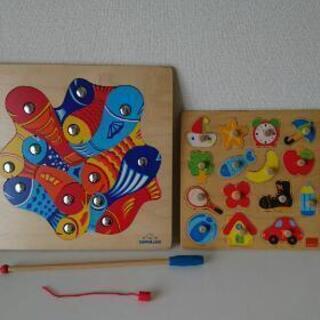 ボーネルンド さかなつり パズル