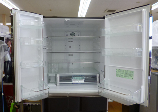 HITACHI 6ドア冷蔵庫 620L R-G6200E 真空チルド うるおいユニット 600Lクラス 大容量 日立☆ PayPay(