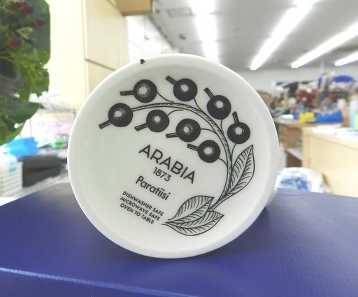未使用 アラビア マグカップ ペア パラティッシ 食器 ARABIA Paratiisi ☆ PayPay(ペイペイ)決済可能 ☆ 札