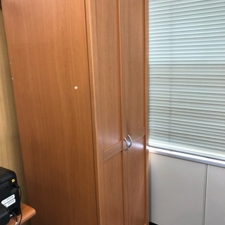 【無料】　譲ります　木製　ロッカー　取りに来て頂ける方限定　の画像