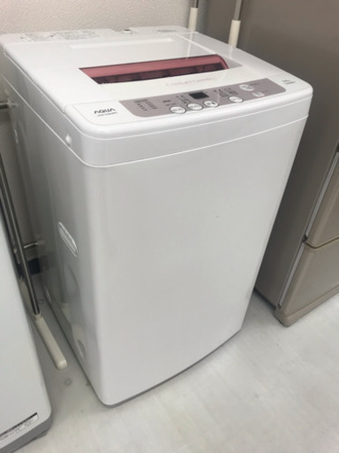 評価300達成　感謝デー20％OFF【リサイクルサービス八光　田上店　安心の3か月保証　配達・設置OK】AQUA/アクア　洗濯機6.0ｋｇ　AQW-KS60C