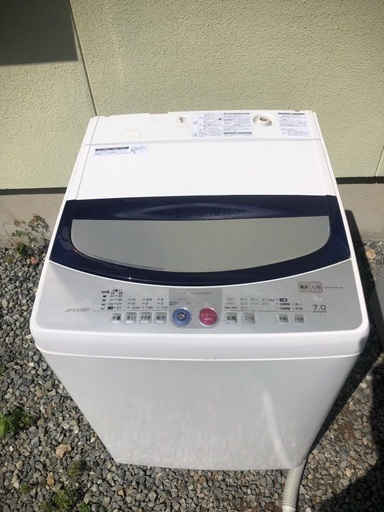 SHARP 7.0kg 洗濯機 ES-FG70H-A  2009年製