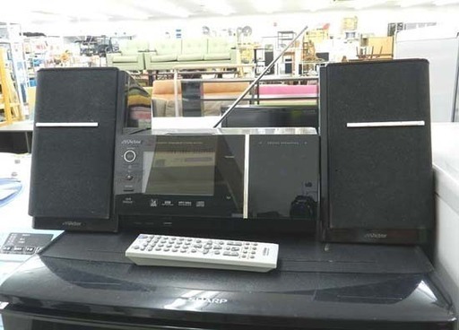 ビクター デジタルメディアシステム CA-NXTC3 iPod ワンセグ対応 CD USB コンポ ブラック victor JVC ☆ PayPay(ペイペイ)決済可能 ☆ 札幌市 北区 屯田