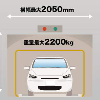 北区・中崎町駅前！セミハイルーフ対応の月極立体駐車場 - 短期賃貸