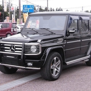 H13　Gクラス　AMG G55L　４WD　革シート　サンルーフ...