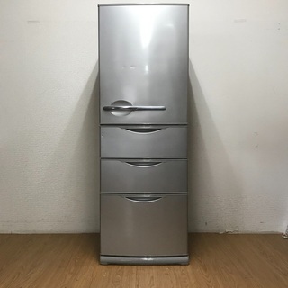即日受渡可❣️SANYO355㍑スリム省スペース4ドア冷蔵庫18...