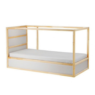 値下げしました❗️ikea 子ども用ベッド KURA キューラ ...