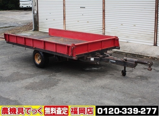 【SOLD OUT】筑水キャニコム トレーラー NCB-6212U 牽引車 コンバインカー