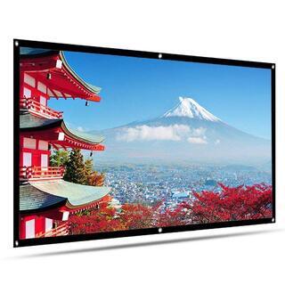 （交渉中）1080PフルHD対応 プロジェクターと100インチスクリーンセットでの画像