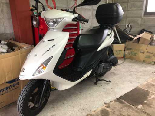 ☆安心の点検軽整備☆とても綺麗なアドレスV125S！正規ディーラーにてメンテナンスされてきた車両！☆この機会にぜひ！早い者勝ち！