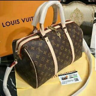 ボストンバッグモノグラムkeepallの画像