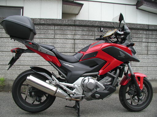 ホンダ NC700X　快適なDCT&ABS装着モデル！！　ETC付属、純正１KEYリアBOX（35L）他オプション多数 ～ 車検残有り(R1年12月)
