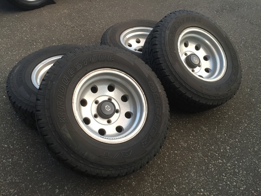 JA11 ジムニーに履かせていた 夏タイヤとホイールのセット