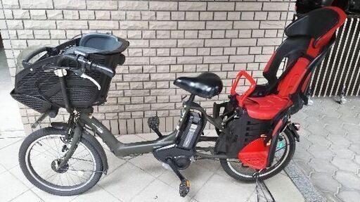 三人乗りアシスト自転車ヤマハPASS kiss mini⚫️受渡日限定