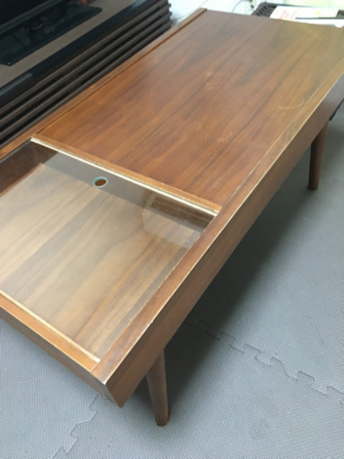 【決まりました】  ローテーブル  収納付き