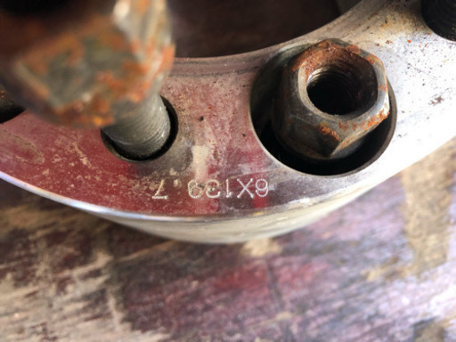 6穴ワイトレ40mm4枚セット(気持ち値下げ)