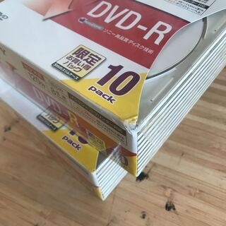 新品未開封 SONY ソニー DVD ディスクナビゲーション DVD－R 録画用 8倍速対応ディスク 記憶容量4.7GBの画像