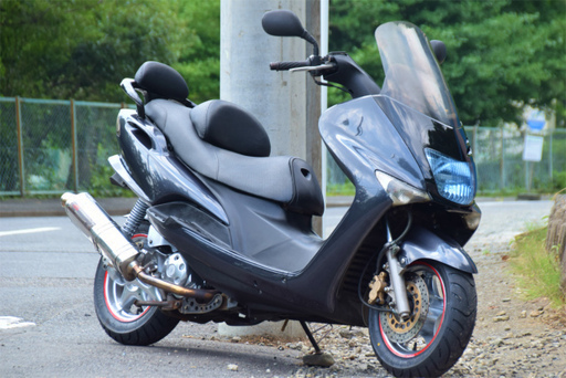 ☆マジェスティ125FI★160ccボアアップ☆ヨシムラマフラー★前後タイヤ新品☆ビッグインジェクター★ビッグキャブ☆下取り全国配送も可能です☆彡