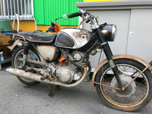 ドリーム　CBM72　DREAM　レストアベース　部品どり