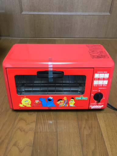 値下げしました【新品未使用】オーブントースター セサミストリート