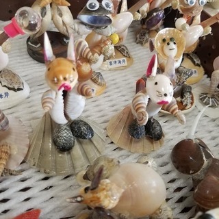 ちょっとしたインテリアにかわいい貝細工を飾って癒しの空間に。富津の貝細工・おみやげ 「勝」の画像