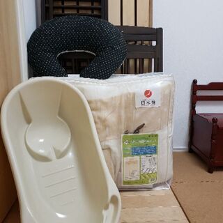 出産準備セット★ベビーベッド・ベビー布団・授乳クッション(授乳枕...
