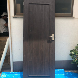 建築資材 ドアノブ付きリビングドア
