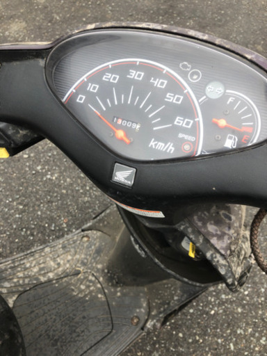HONDA  ディオ  AF68 キック始動OK  フロント曲がり  福岡市南区