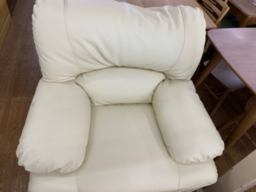 1人用ソファ オットマン USED品
