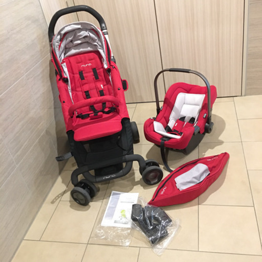 nuna pepp ベビーカーとベビーシートとベースセット