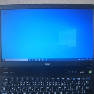 Windows10  ノートパソコン　NEC PC-VK16ERZCD　すぐに使用できますの画像