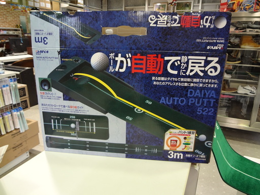 【モノ市場 東海店】DAIYA　ダイヤ　オートパット　TR-522　ゴルフ　パター練習用具
