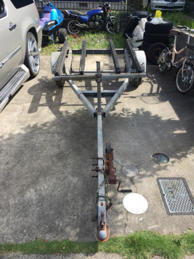 2艇積み トレーラー