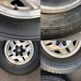 ハイラックスサーフ TOYOTA 純正アルミ タイヤセット！