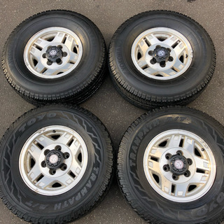 ハイラックスサーフ TOYOTA 純正アルミ タイヤセット！