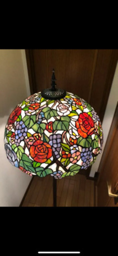 ステンドグラス フロアランプ