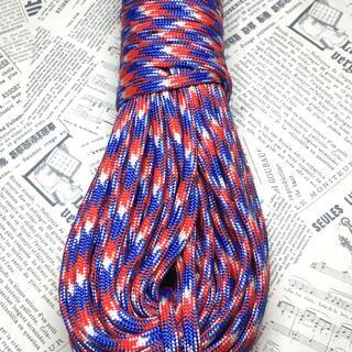 ★☆７芯 ３０m ４mm☆★１１１番★ パラコード★手芸とアウトドアなど用★の画像