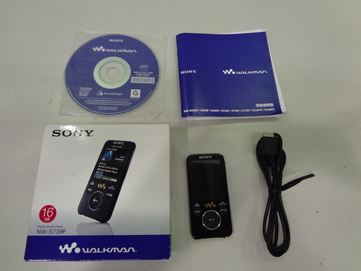 【モノ市場 東海店】SONY　ソニー　WALKMAN　ウォークマン　16GB　NW-S739F　ブラック