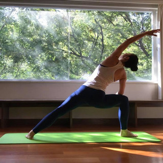 土曜の朝ヨガ 大島 ハタヨガ yoga& body making ゆきよがの画像