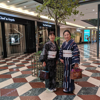 着物でお出かけ
