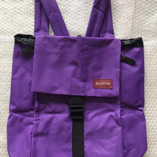 新品 未使用品 リュック バッグ ，蓮根色。