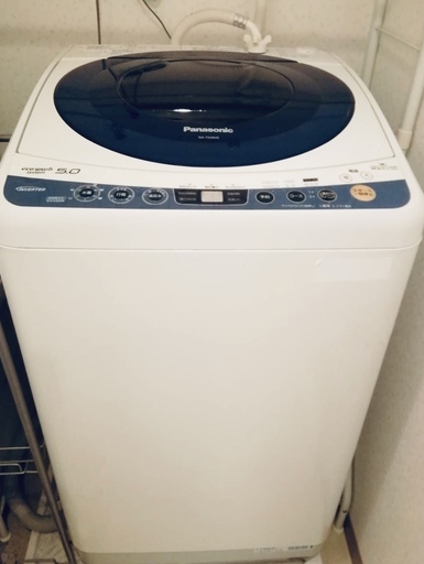 Panasonic 簡易乾燥機能付き 洗濯機 5kg
