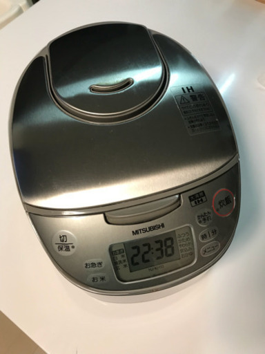 三菱IH炊飯器 5合 説明書付き
