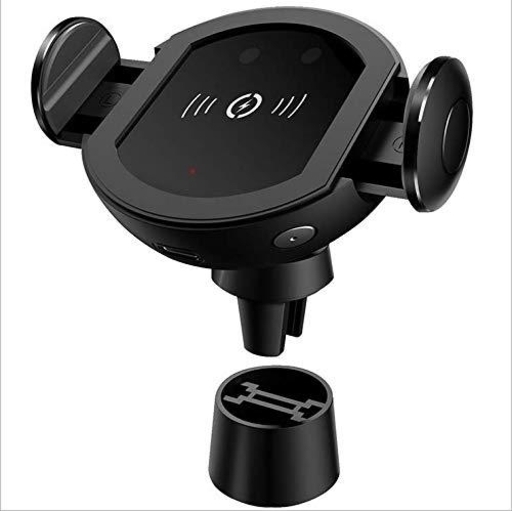 【全国対応・新品未使用】ワイヤレス充電器 車載 ホルダー 10W/7.5W急速 QIワイヤレス充電器車用スマホホルダー