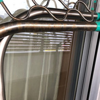 中古品「物干し台&支柱1組、物干し竿2本」の画像