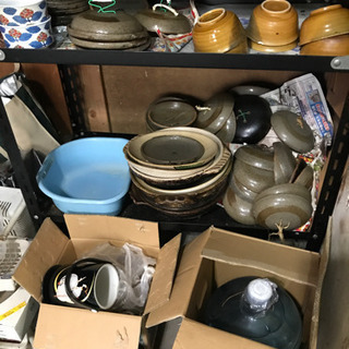 引取限定！食器 大量 差し上げます！の画像